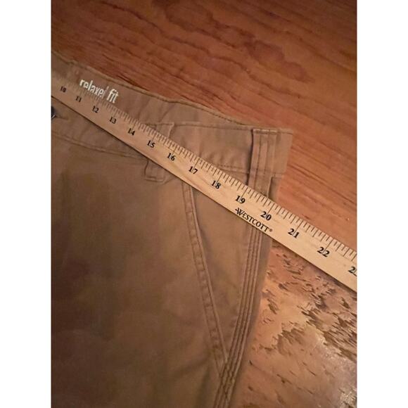 Carhartt Shorts Mens 42 Tan Rugged Flex Relaxed Fit Canvas Work Utility - Picture 8 of 10